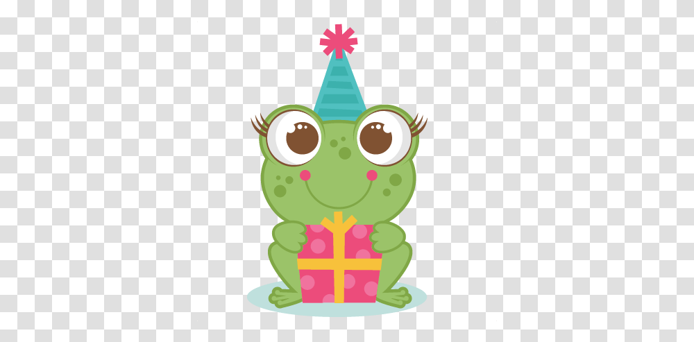 Birthday Clipart Art Happy Birthday Frog Clipart, Clothing, Apparel, Toy, Party Hat Transparent Png