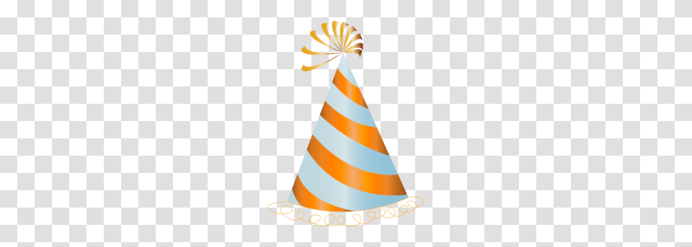 Birthday Clipart Orange, Apparel, Party Hat, Person Transparent Png