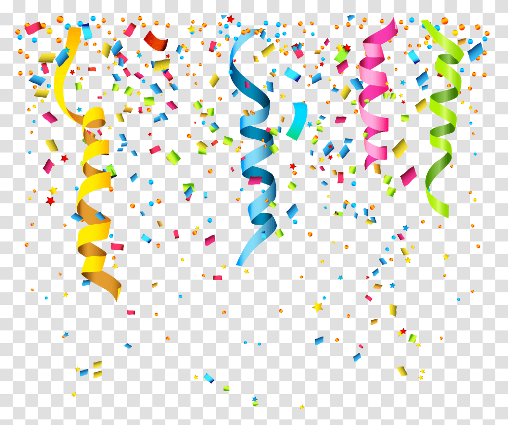 Birthday Confetti Transparent Png