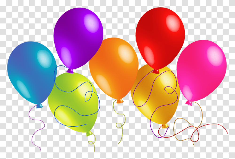 Birthday Countdown Background Balloons Clipart Transparent Png