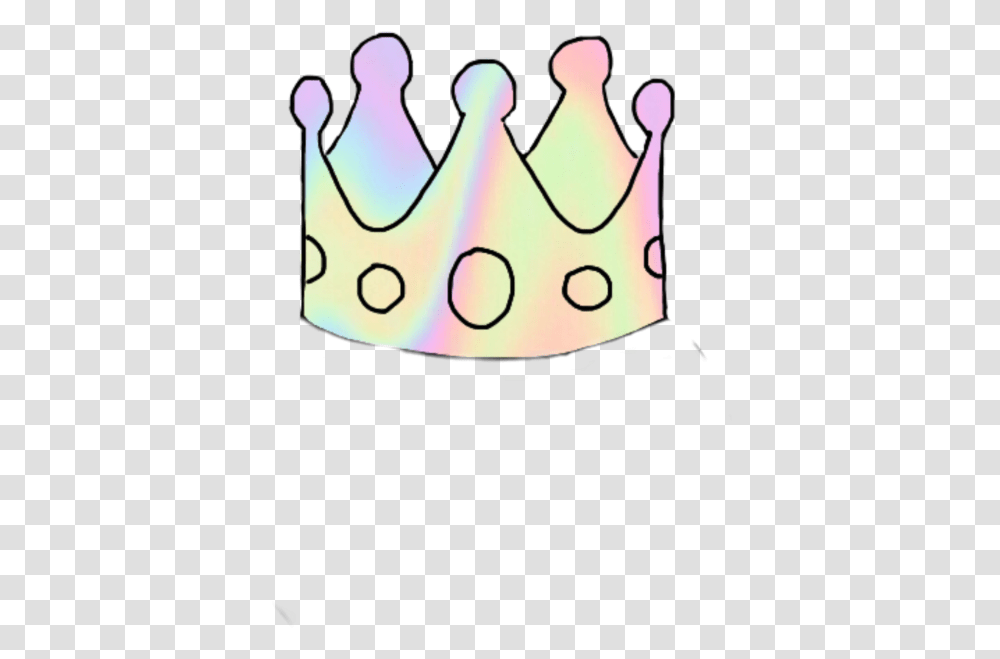 Birthday Crown Pastel Crown, Clothing, Apparel, Party Hat, Text Transparent Png