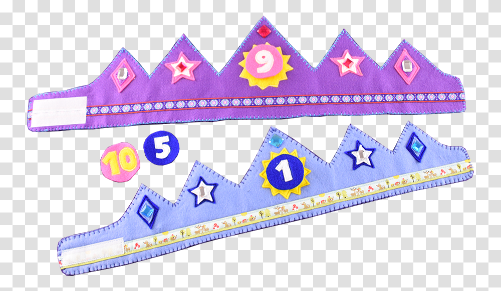 Birthday Crown, Applique, Triangle Transparent Png