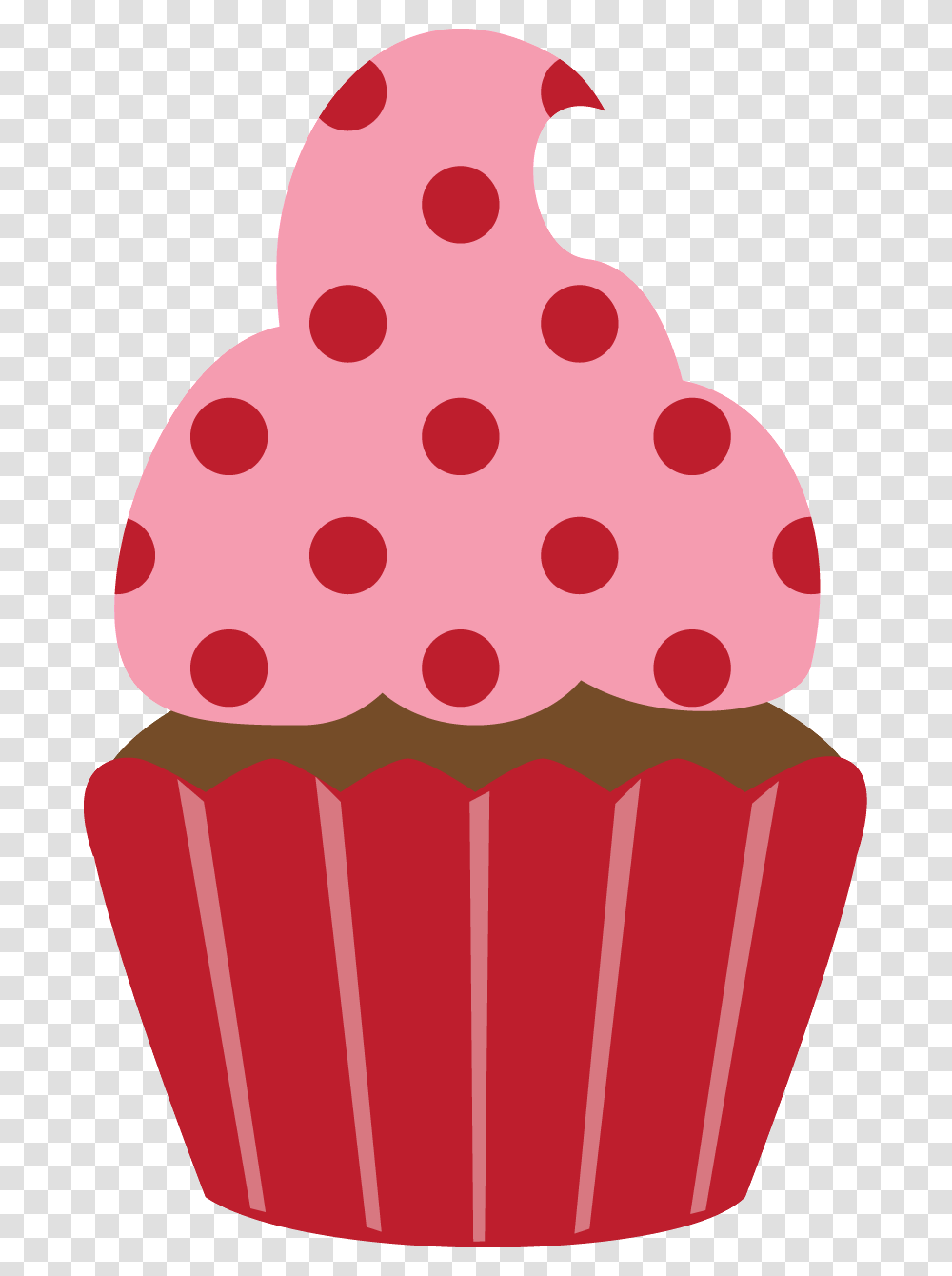 Birthday Cupcake Clip Art Apliques Cha De Panela, Cream, Dessert, Food, Creme Transparent Png
