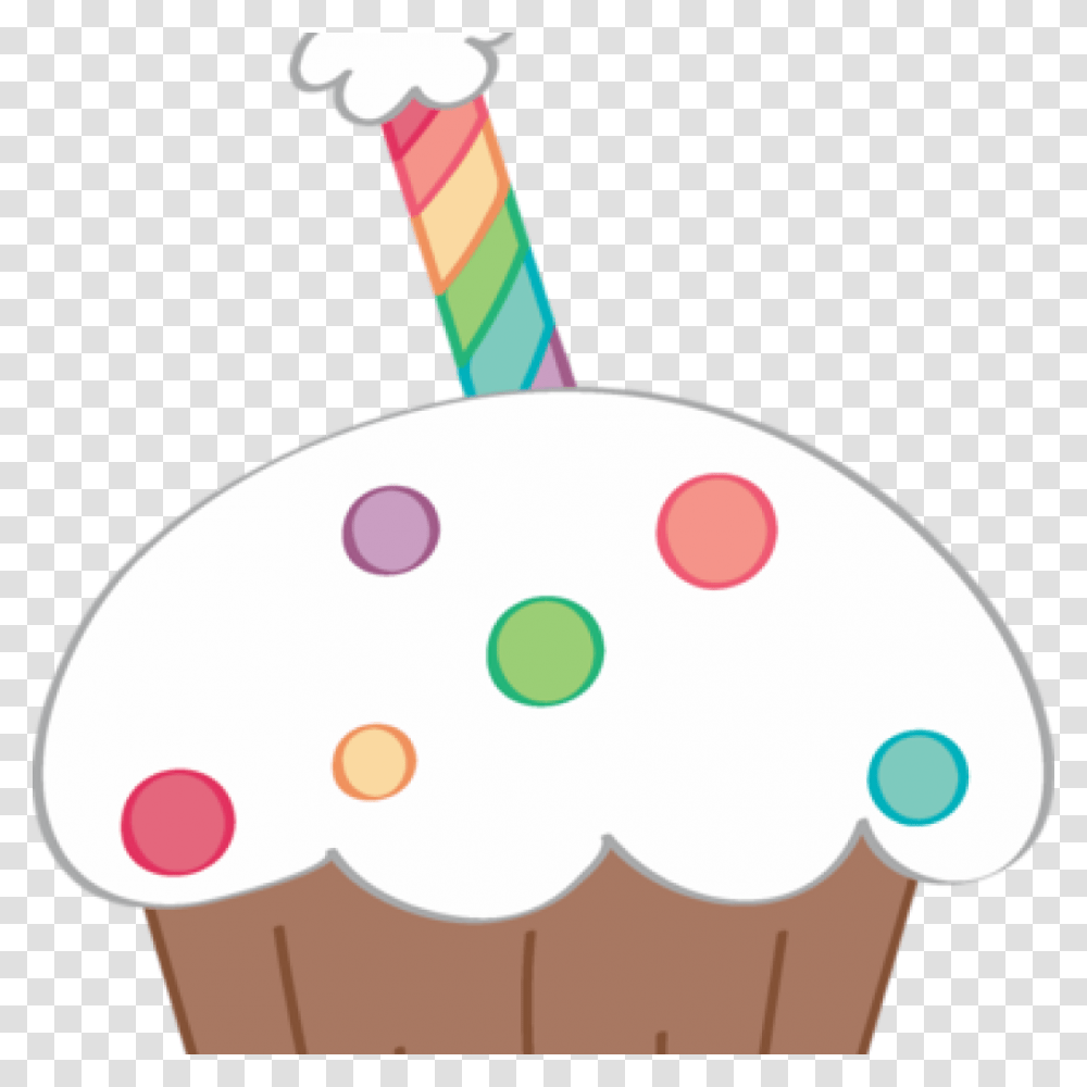 Birthday Cupcake Clipart Clip Art Cup Cakes, Cream, Dessert, Food, Creme Transparent Png