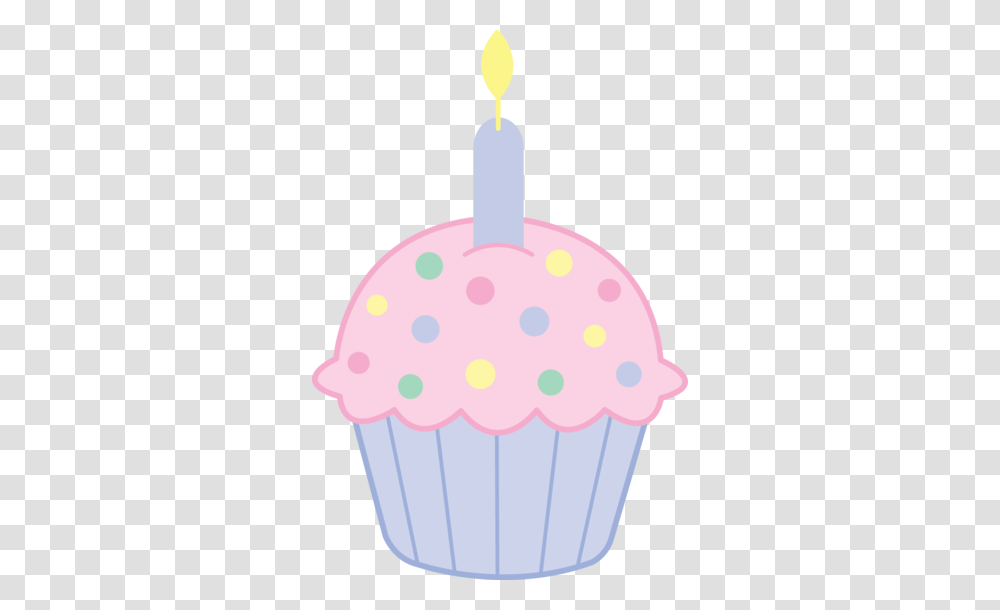 Birthday Cupcake Clipart, Cream, Dessert, Food, Creme Transparent Png