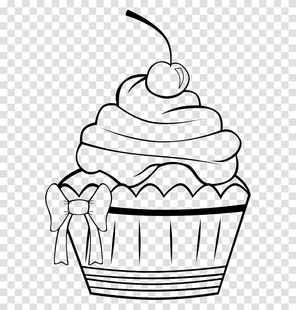 Birthday Cupcake Coloring, Pottery, Jar, Wedding Cake, Dessert Transparent Png