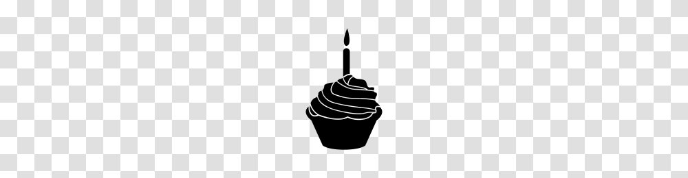 Birthday Cupcake Icons Noun Project, Gray, World Of Warcraft Transparent Png