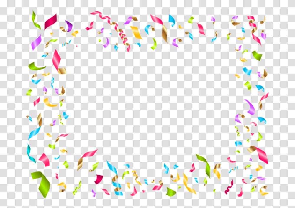Birthday Decoration Background, Confetti, Paper Transparent Png