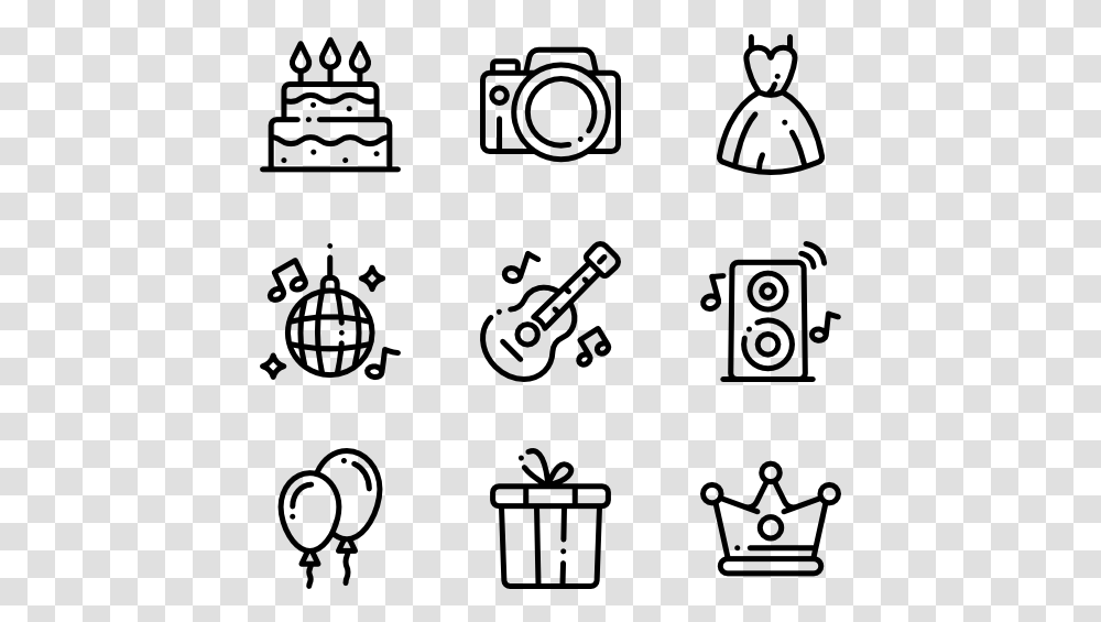 Birthday Food Icons, Gray, World Of Warcraft Transparent Png