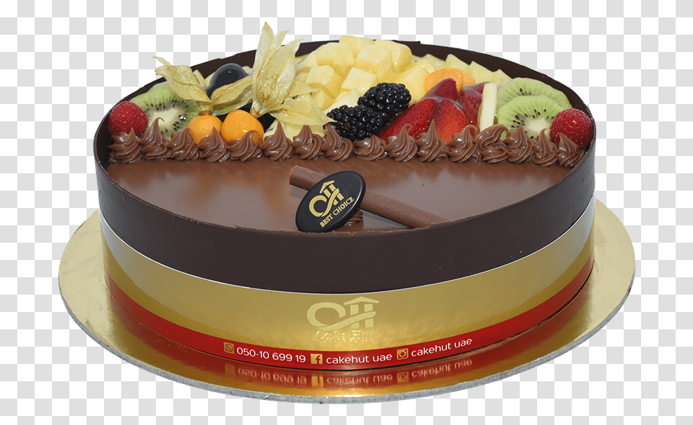Birthday Fruit Amp Chocolate Cakes, Dessert, Food, Birthday Cake, Sweets Transparent Png