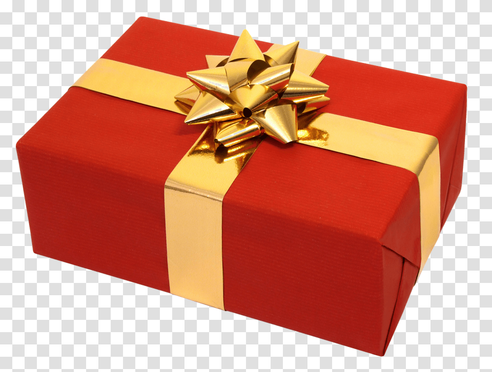 Birthday Gift Background Image Christmas Present, Box Transparent Png