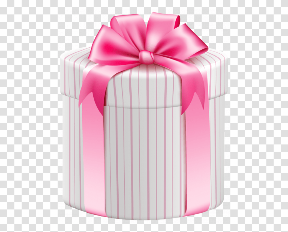 Birthday Gift Box Pink Gold Cartoons Gift Box Transparent Png