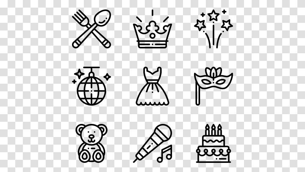 Birthday Graphic Design Icon Vector, Gray, World Of Warcraft Transparent Png
