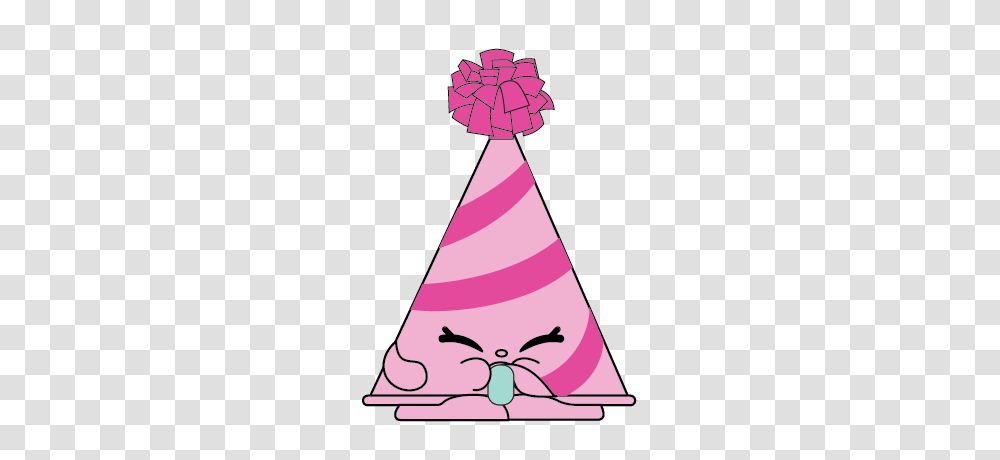 Birthday Hat Clipart Pink, Apparel, Party Hat Transparent Png