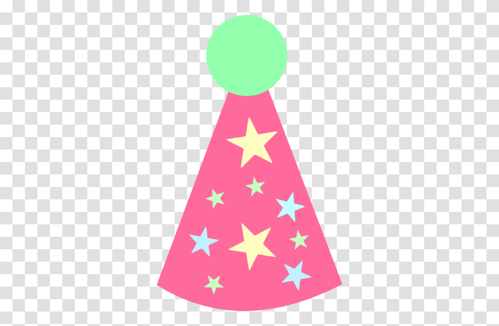 Birthday Hat Clipart Star, Apparel, Party Hat Transparent Png