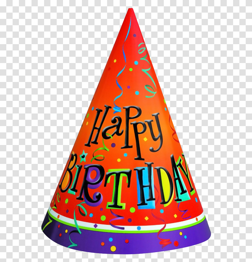 Birthday Hat Happy Birthday Hat, Clothing, Apparel, Cone, Party Hat Transparent Png