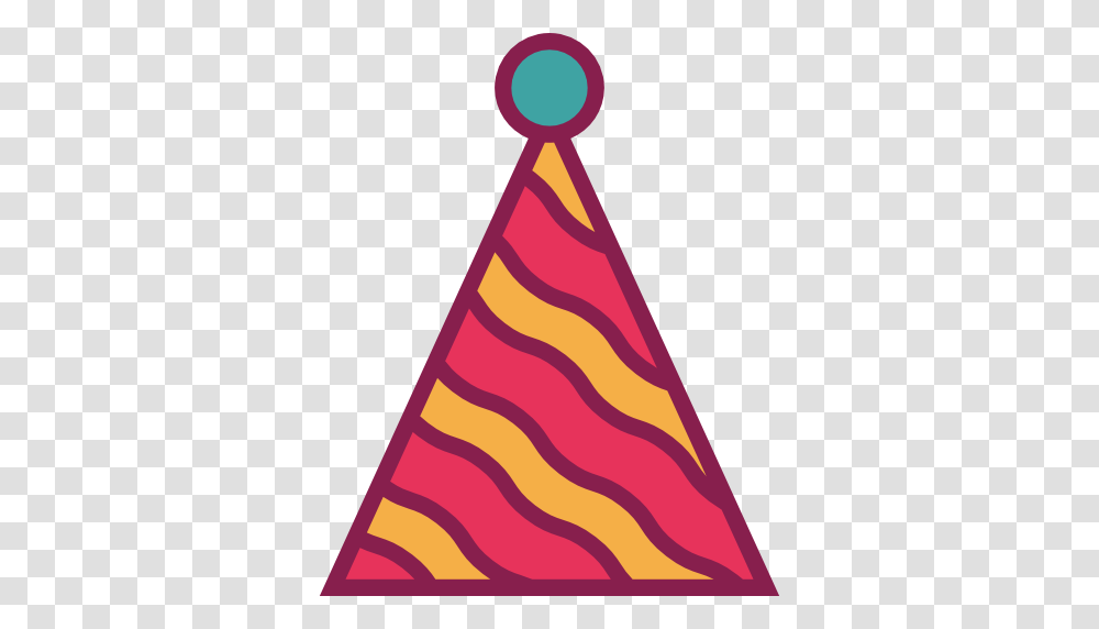 Birthday Hat, Holiday, Triangle, Apparel Transparent Png