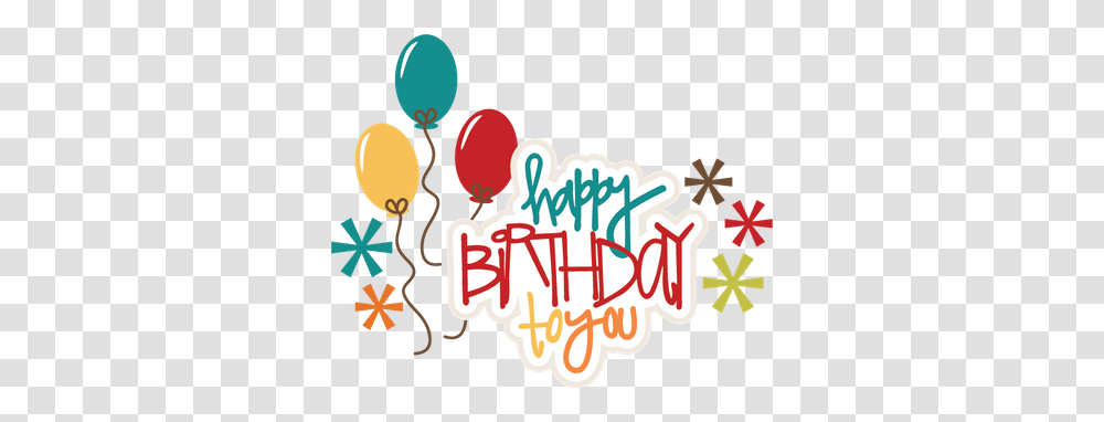 Birthday Hat Stickpng Happy Birthday Hbd, Ball, Balloon, Crowd, Text Transparent Png