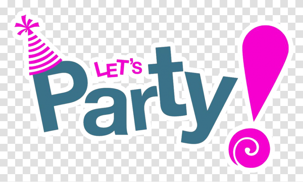 Birthday Hat Time For Party, Logo, Trademark Transparent Png