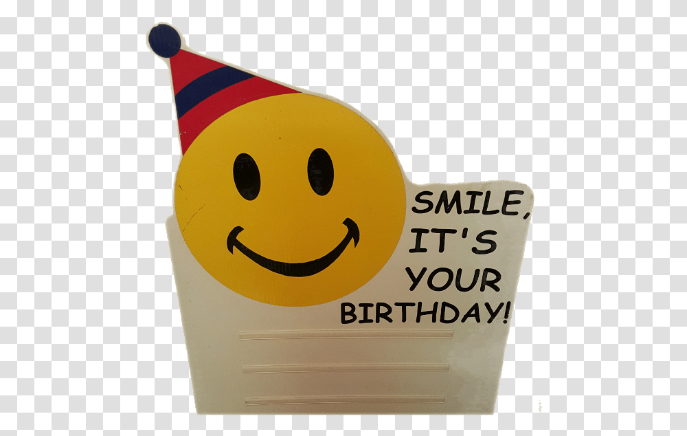 Birthday Items Smiley, Apparel, Party Hat Transparent Png
