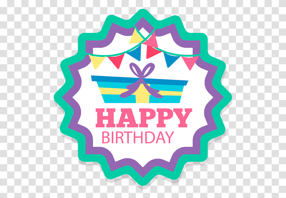 Birthday, Label, Logo Transparent Png