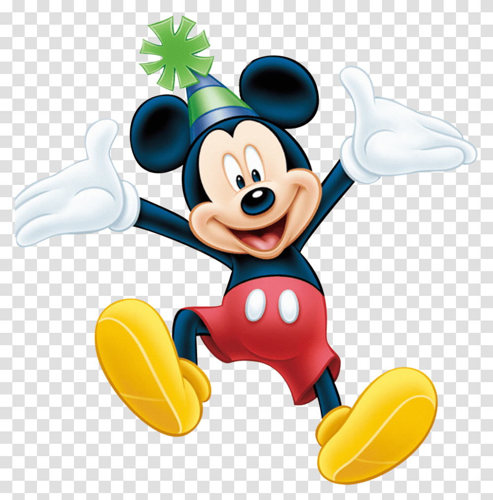 Birthday Mickey Mouse Transparent Png