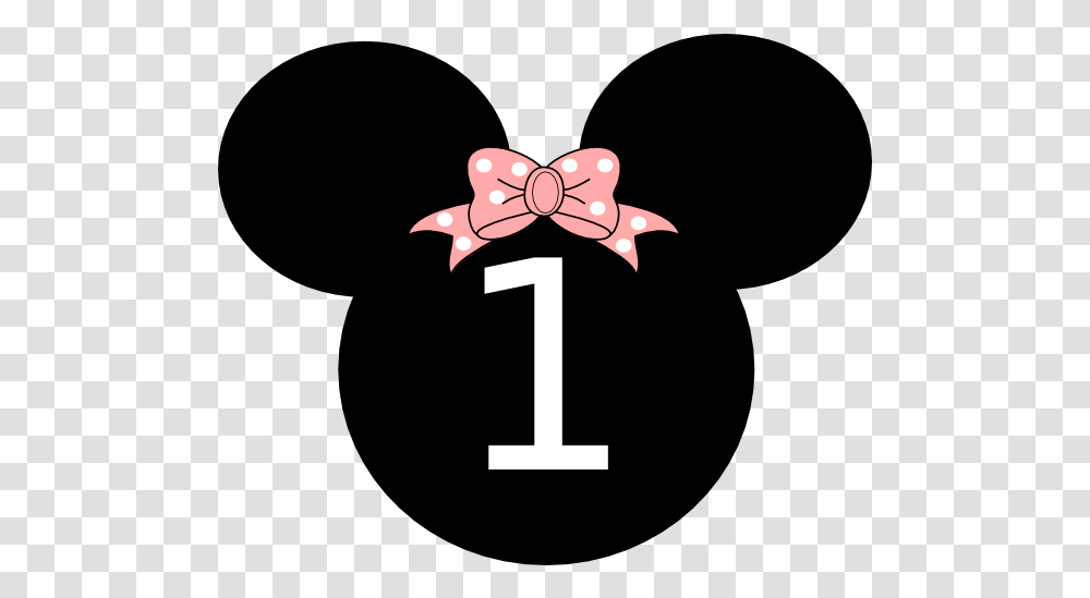 Birthday Minnie Clip Arts For Web 1st Birthday Minnie Mouse, Cross, Symbol, Number, Text Transparent Png