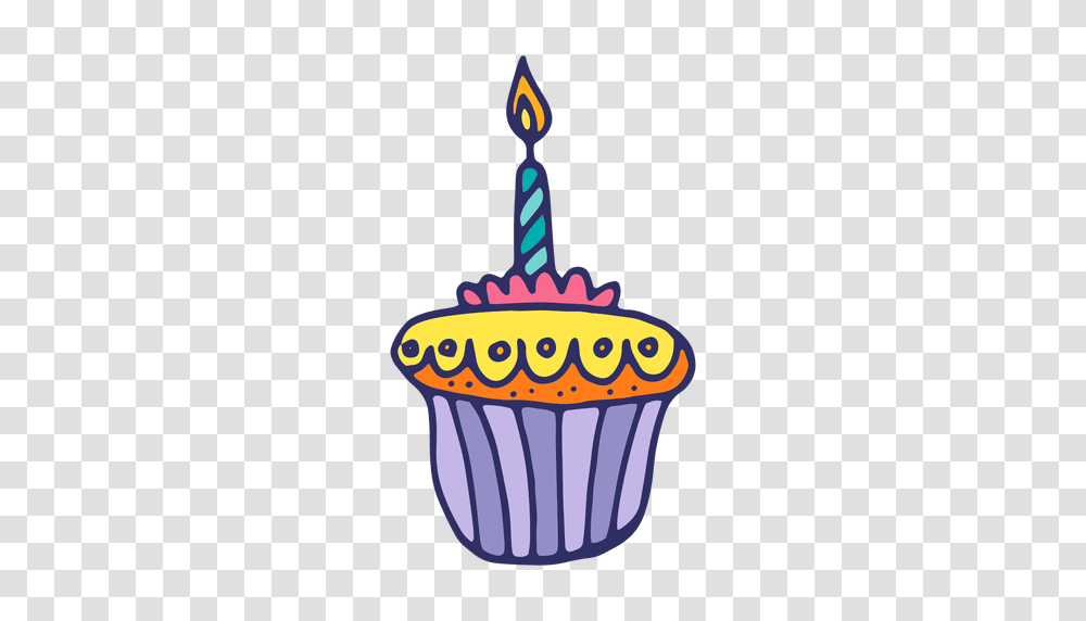 Birthday Muffin Candle, Plant, Birthday Cake, Food, Vegetable Transparent Png