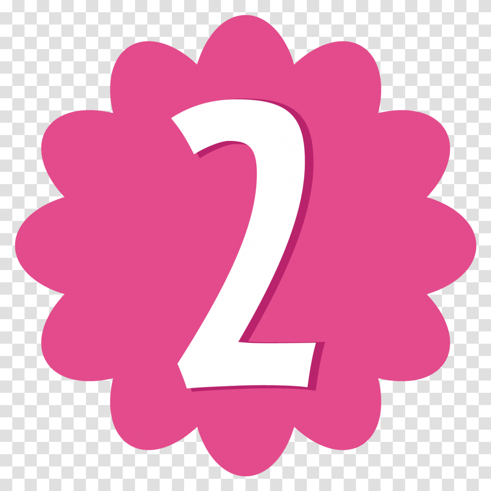 Birthday Number 2 Birthday Clipart Pink Number 2 Clipart, Plant, Heart Transparent Png