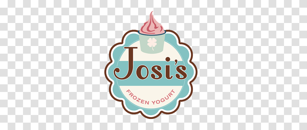 Birthday Parties Josis Frozen Yogurt Cafe, Logo, Trademark, Birthday Cake Transparent Png