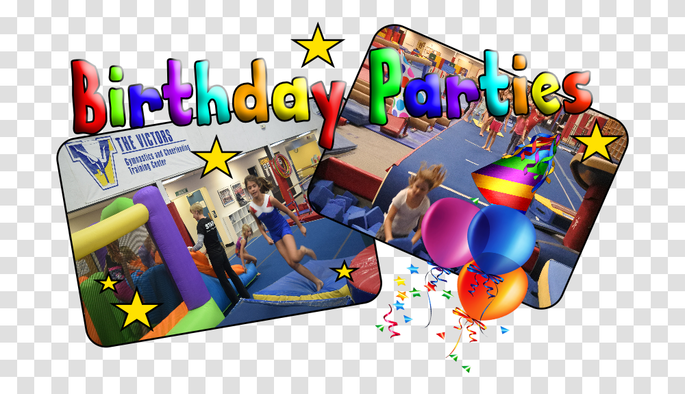 Birthday Parties The Victors Fun, Person, Human, Inflatable, Sport Transparent Png