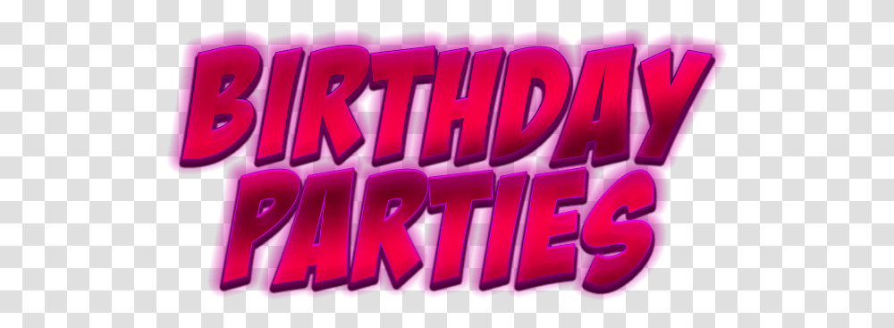 Birthday Parties - Blast Off Font Birthday Party, Purple, Text, Alphabet, Lighting Transparent Png