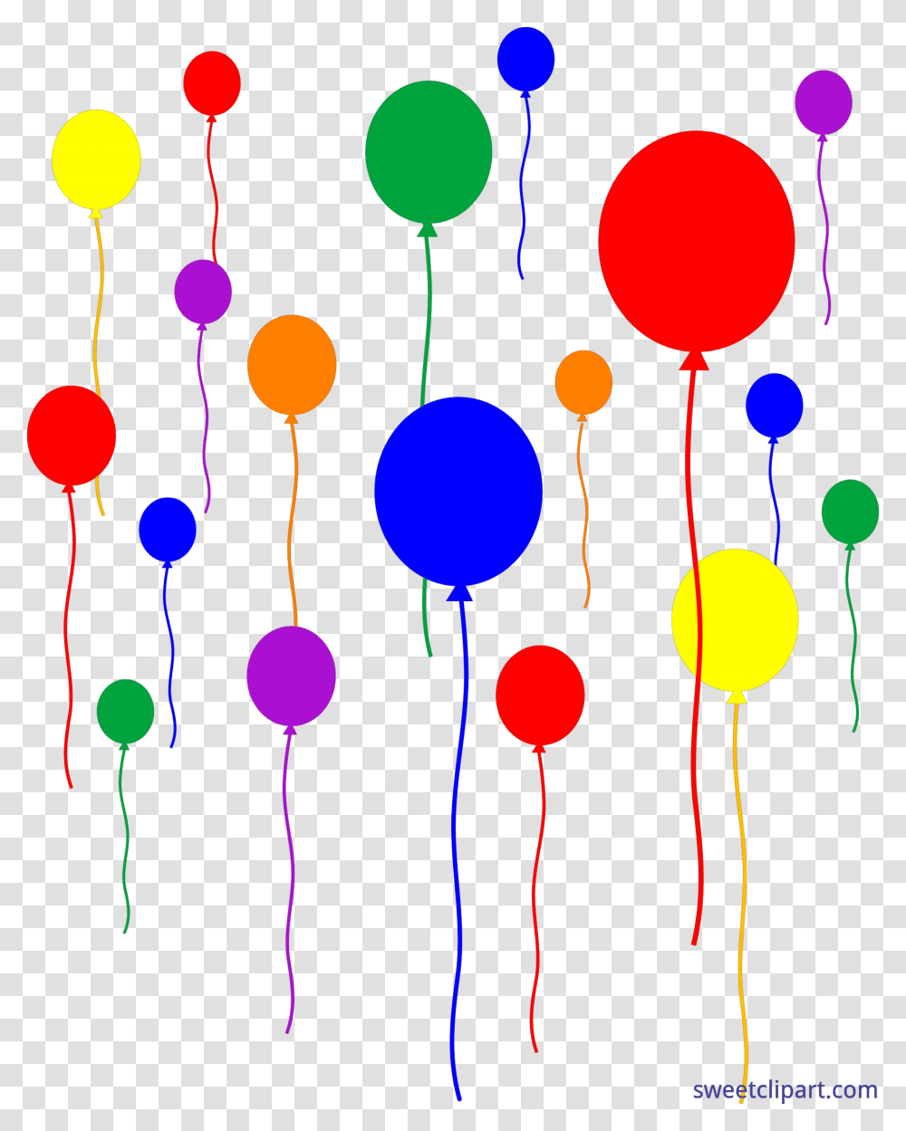 Birthday Party Balloons Clip Art, Paper Transparent Png