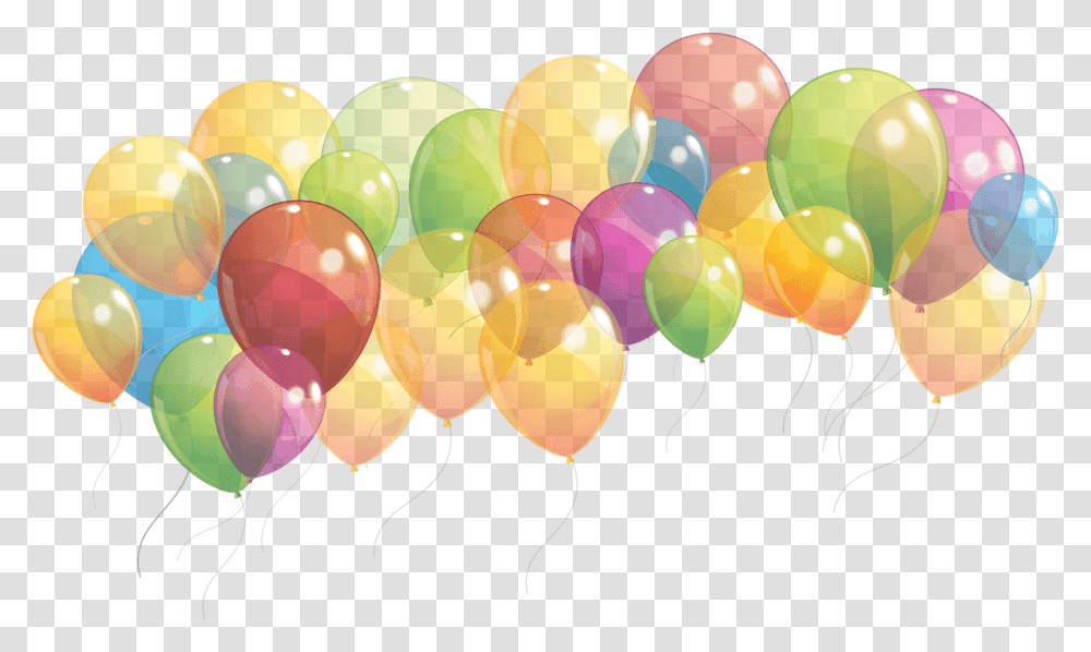 Birthday Party Balloons Clipart Background Birthday Gif Transparent Png
