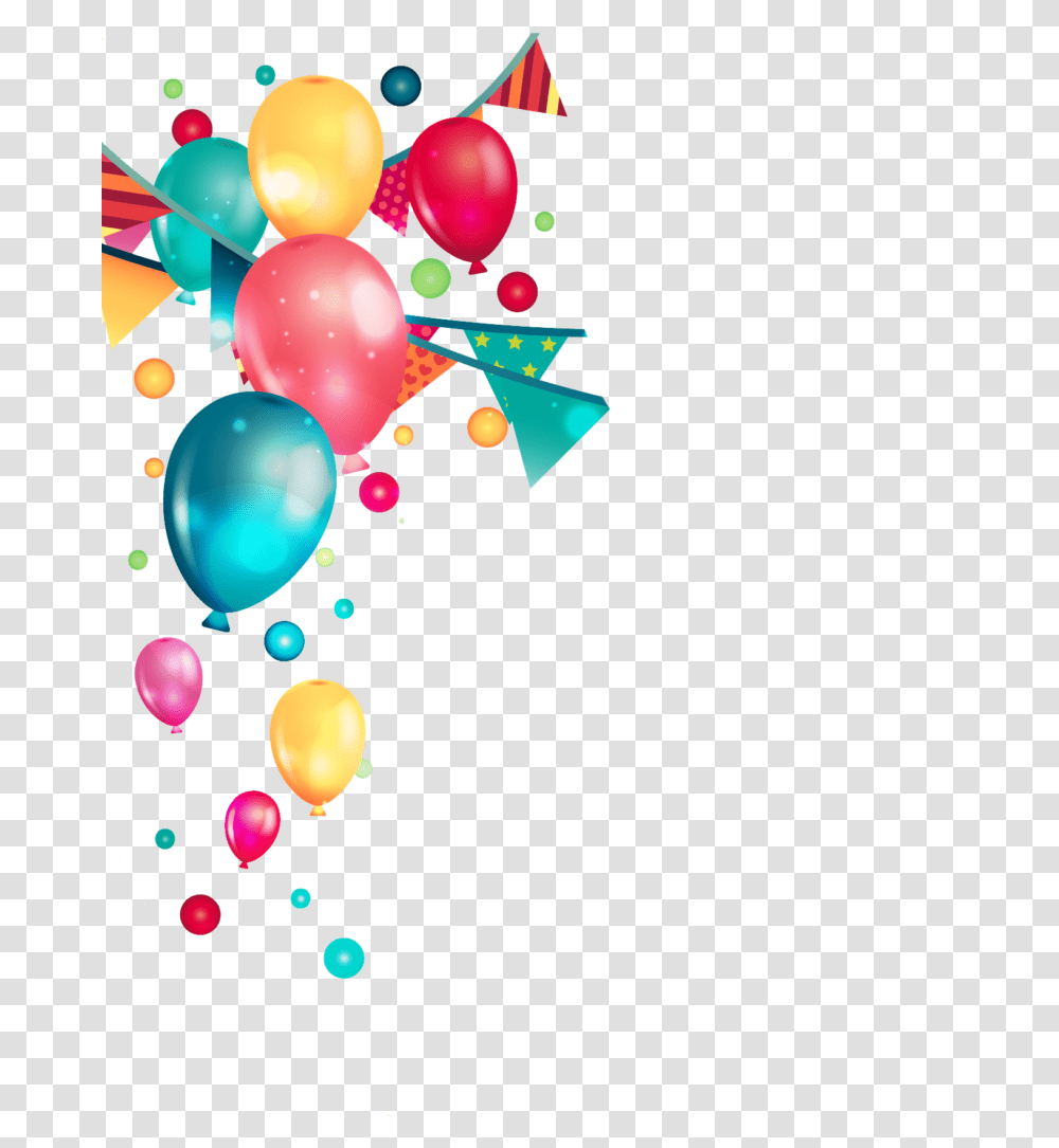 Birthday Party Balloons Vector Background Party Balloons, Paper Transparent Png