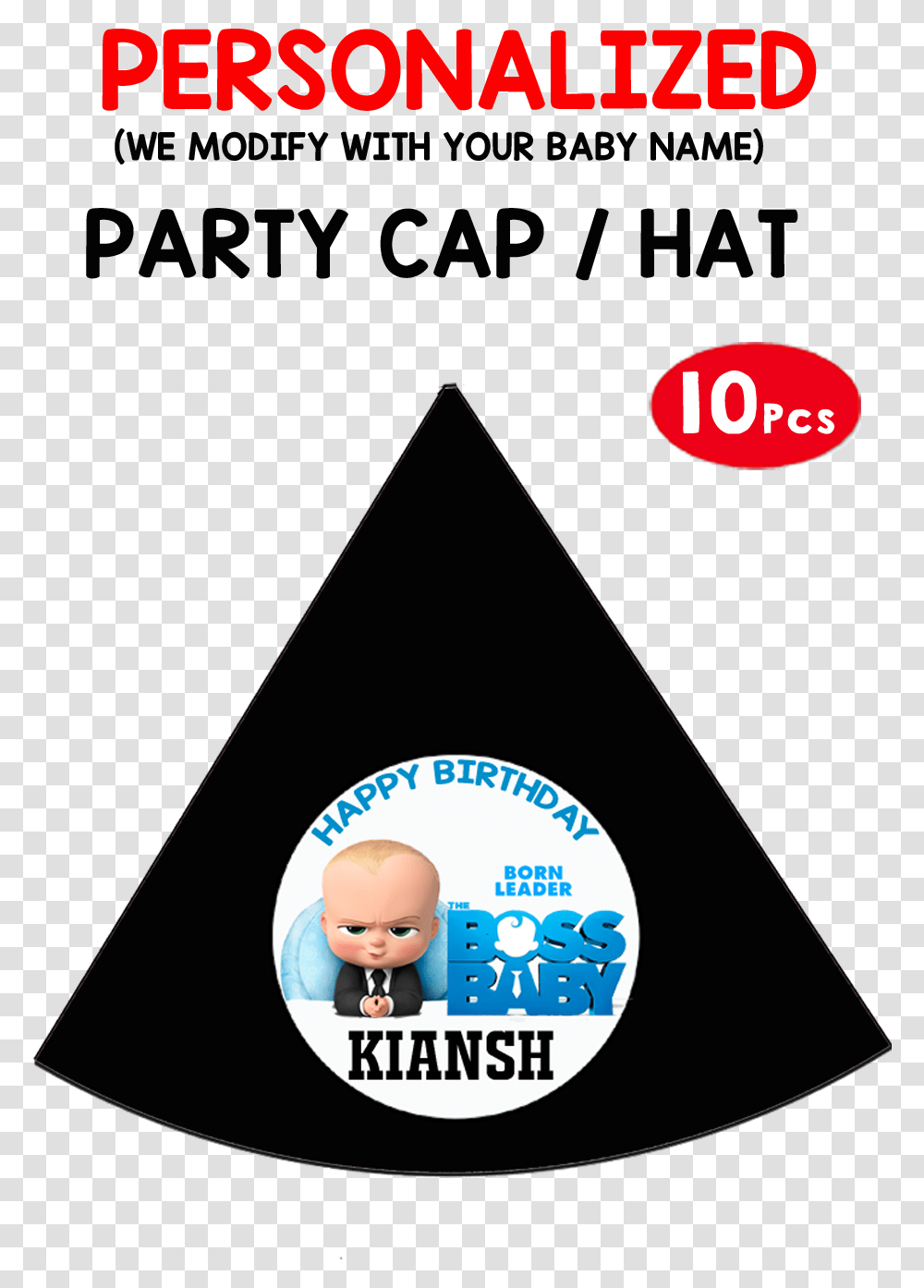 Birthday Party Caps Hats Pcs Poster, Label, Text, Triangle, Person Transparent Png