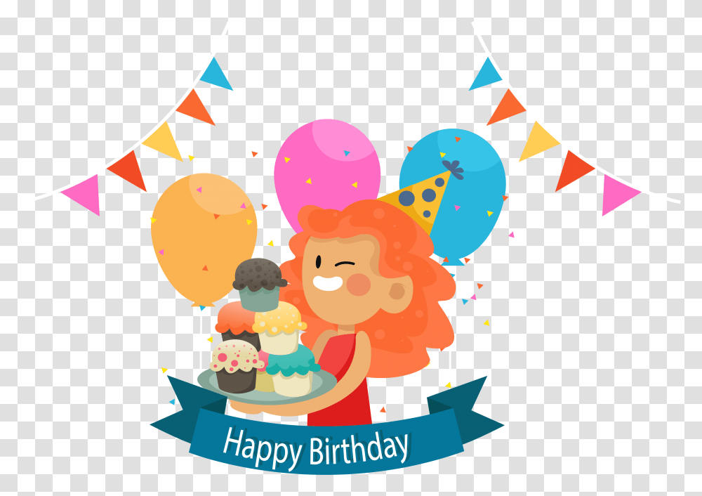 Birthday Party Clip Art Happy 50th Birthday Vector, Paper, Flyer, Poster Transparent Png