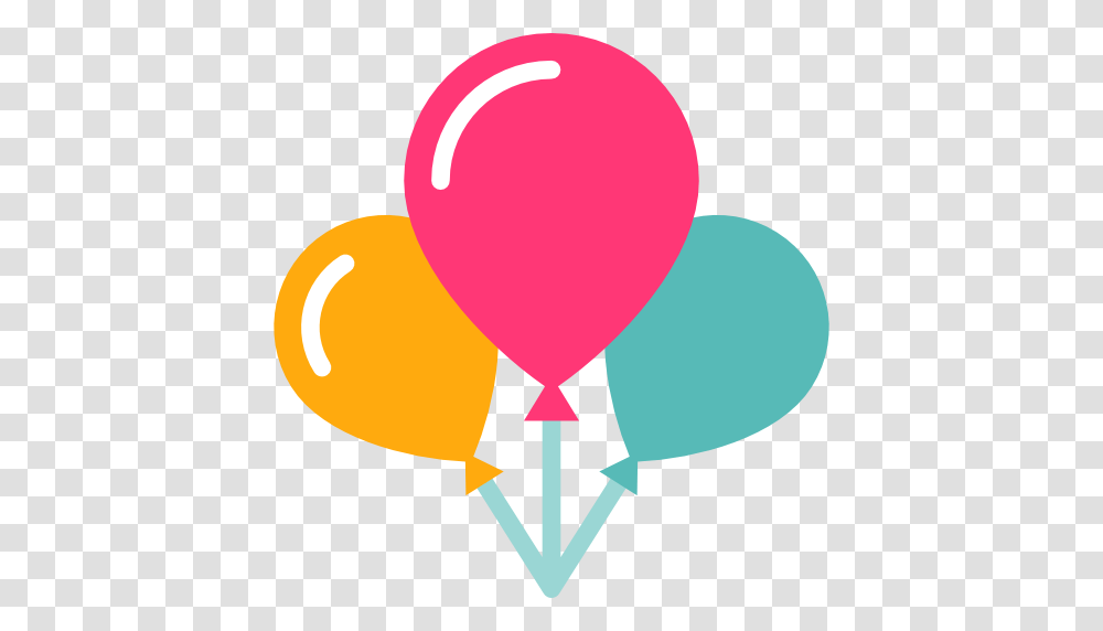 Birthday Party Deeppink Icon, Balloon, Dynamite, Bomb, Weapon Transparent Png