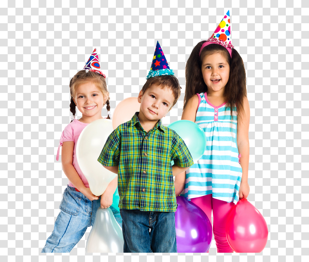 Birthday Party Hat Birthday Party People, Clothing, Apparel, Person, Human Transparent Png