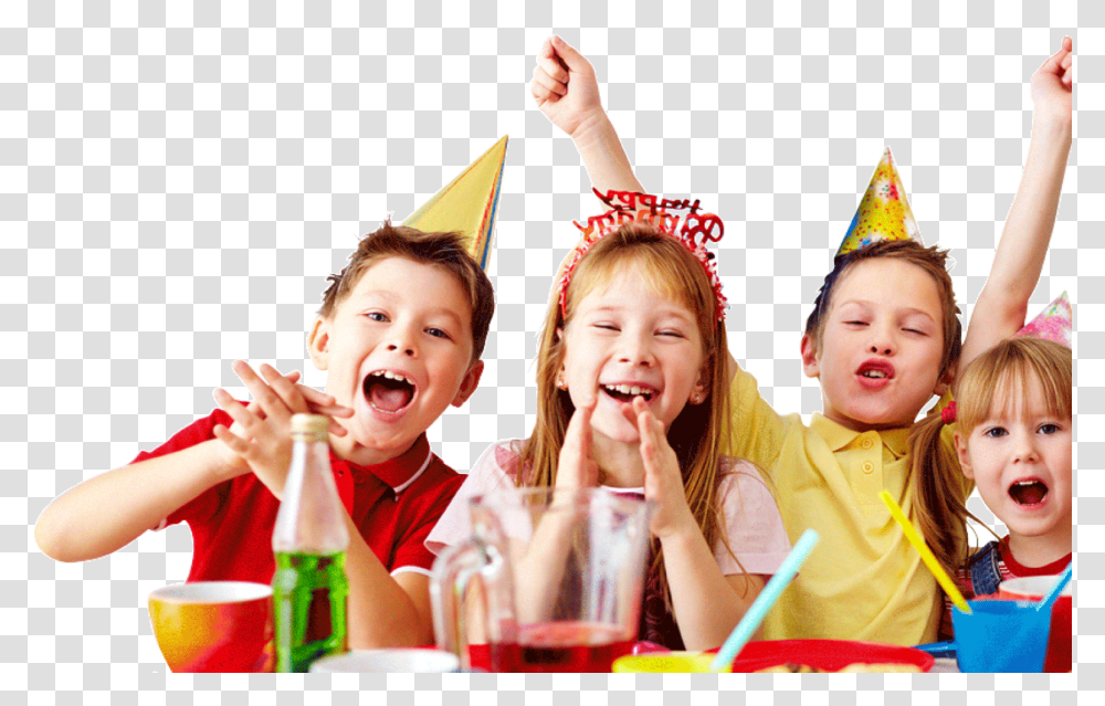 Birthday Party Hat Kids Birthday, Apparel, Person, Human Transparent Png
