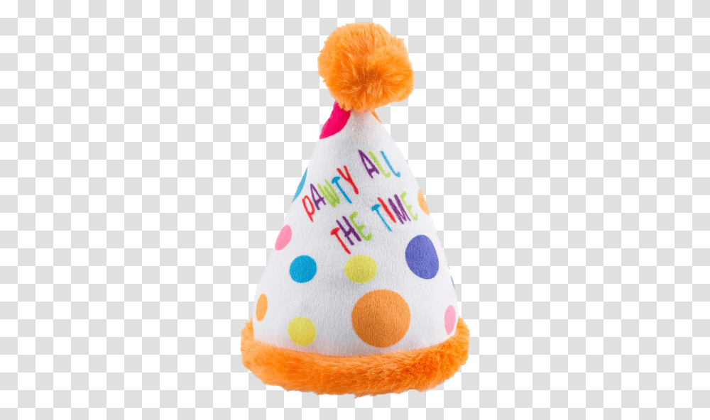 Birthday Party Hat Toy Dog Toy, Clothing, Apparel Transparent Png