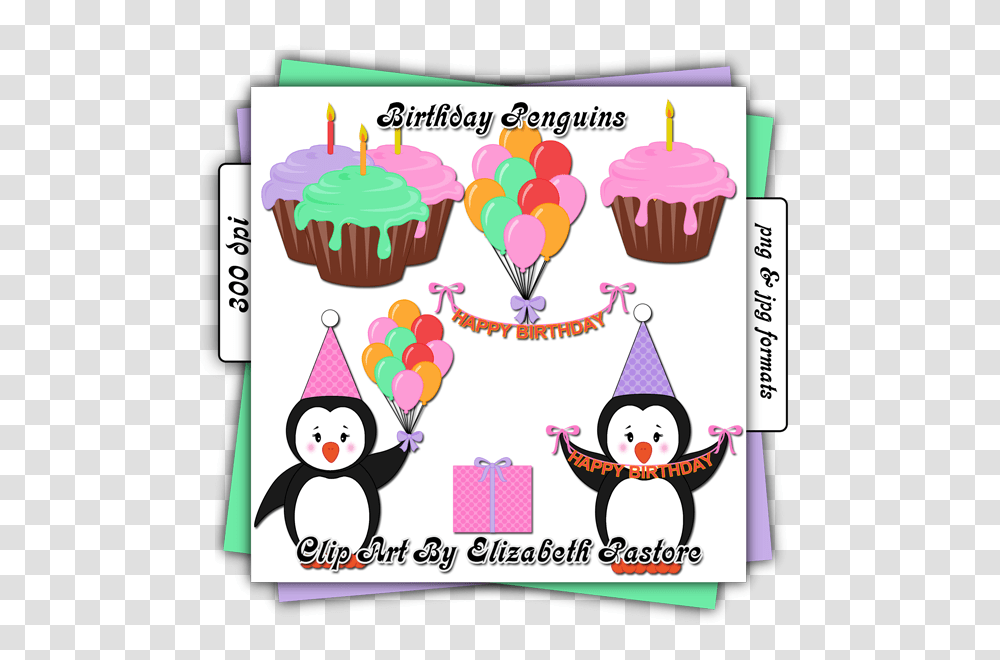 Birthday Penguin Clip Art, Apparel, Party Hat Transparent Png