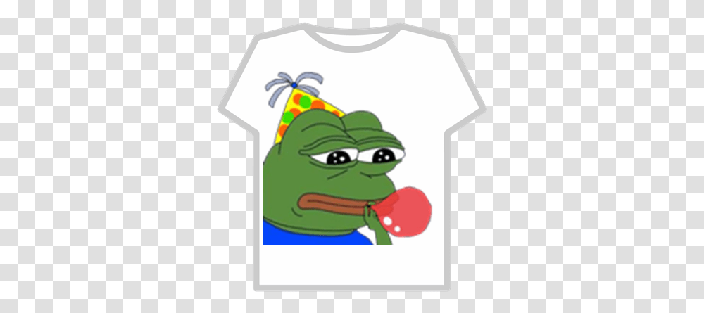 Birthday Pepe Roblox T Shirt Boss, Clothing, Apparel, Food, Text Transparent Png