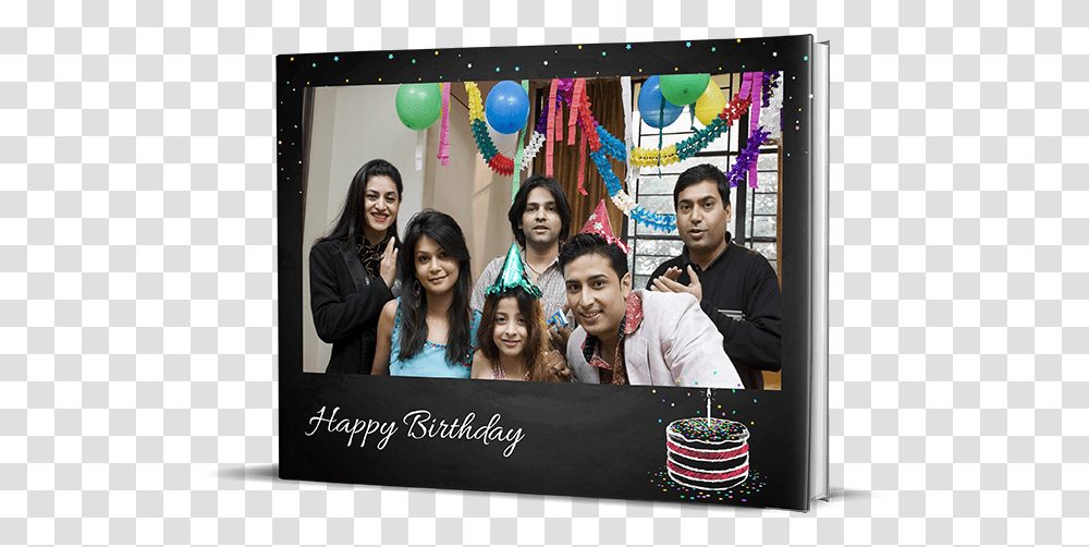 Birthday Photo Books Albums Custom Party, Person, Human, People, Birthday Party Transparent Png