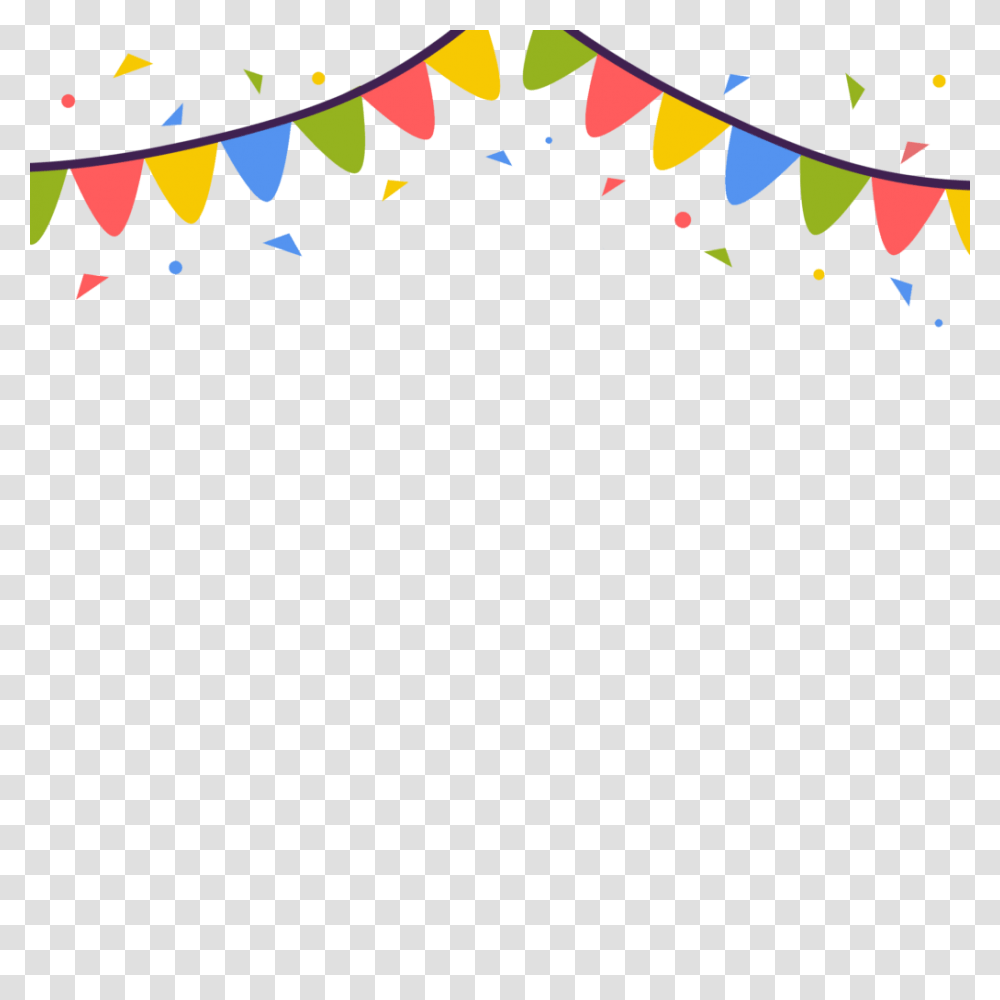 Birthday Ribbons Vector Clipart, Crowd, Festival, Circus, Leisure Activities Transparent Png