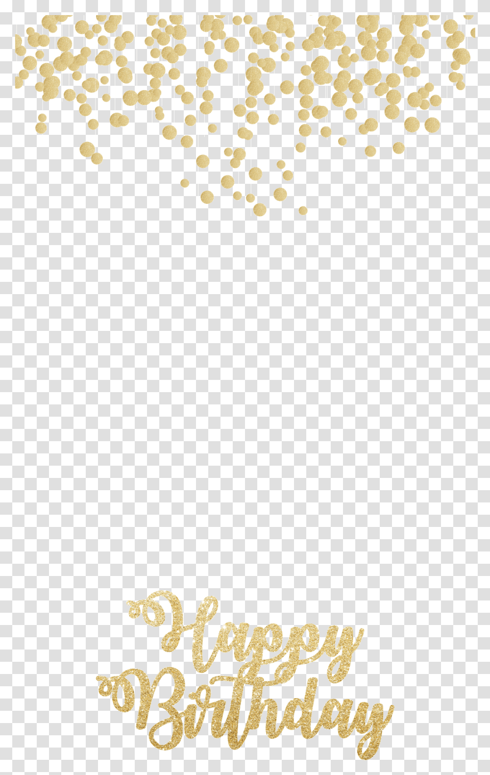 Birthday Snapchat Filter, Alphabet, Paper Transparent Png