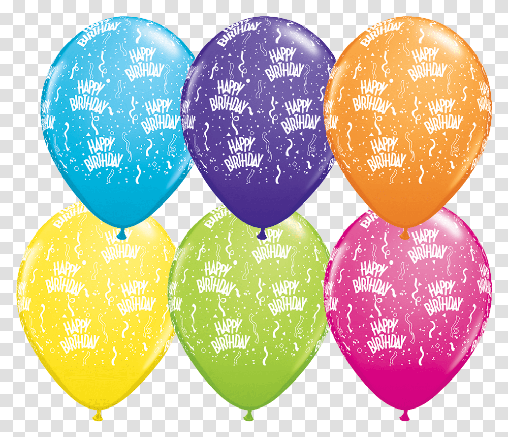 Birthday Streamers Balloons, Sweets, Food, Confectionery Transparent Png