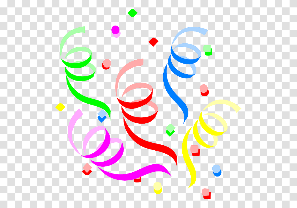 Birthday Streamers Clipart, Confetti, Paper, Dynamite, Bomb Transparent Png