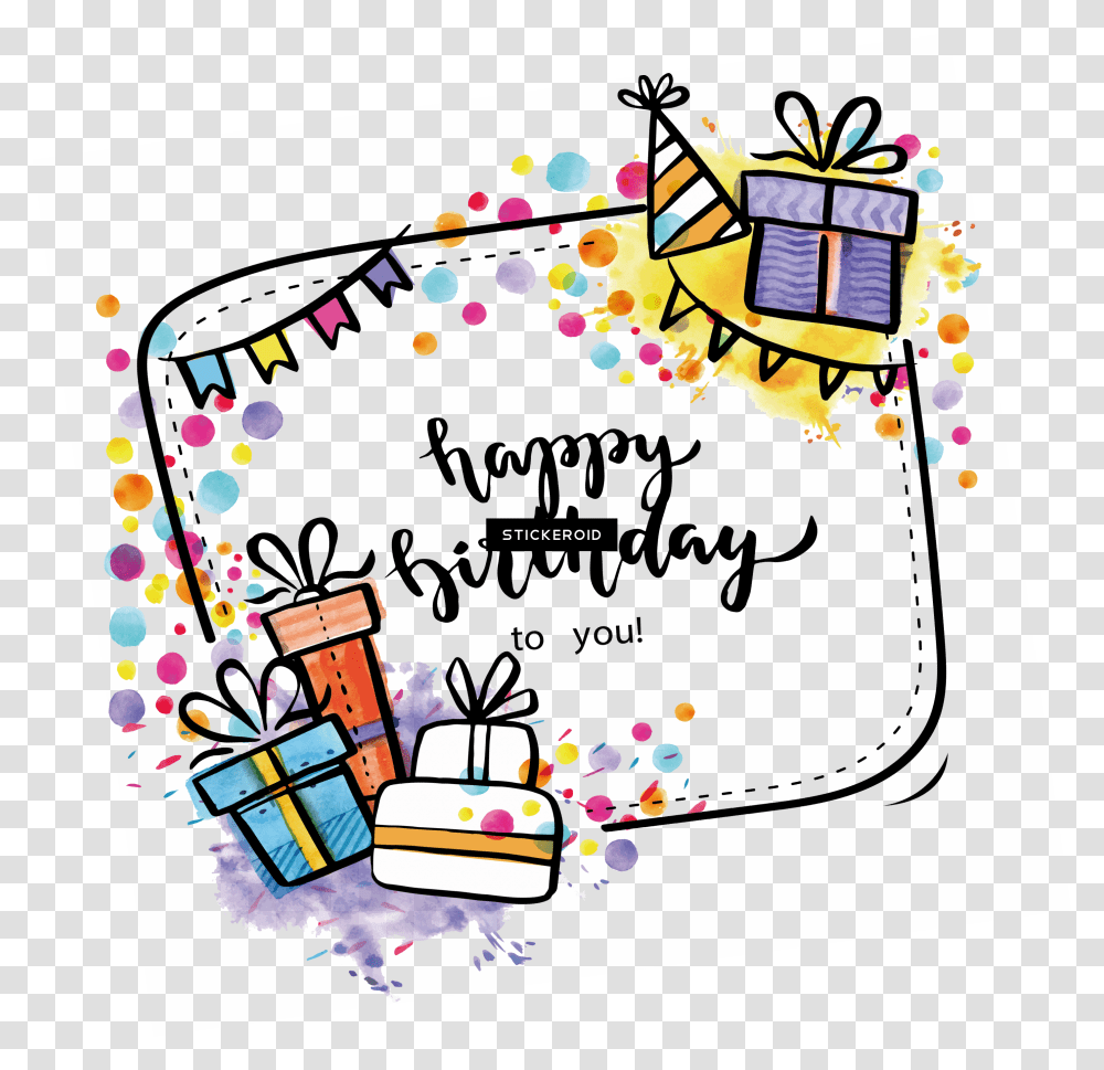 Birthday, Gift, Envelope, Paper Transparent Png