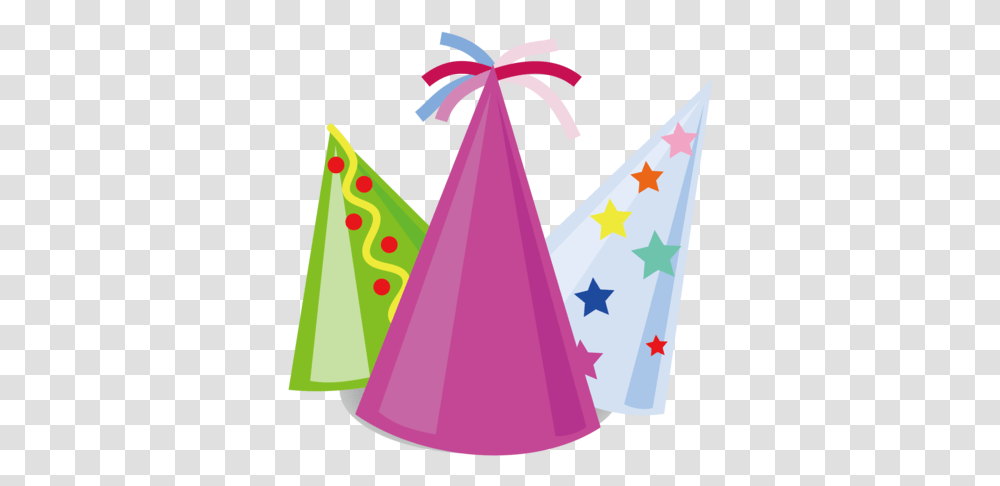 Birthday Triangle Cartoon Pink Party Hat For Christmas Party Hat, Clothing, Apparel, Cone Transparent Png